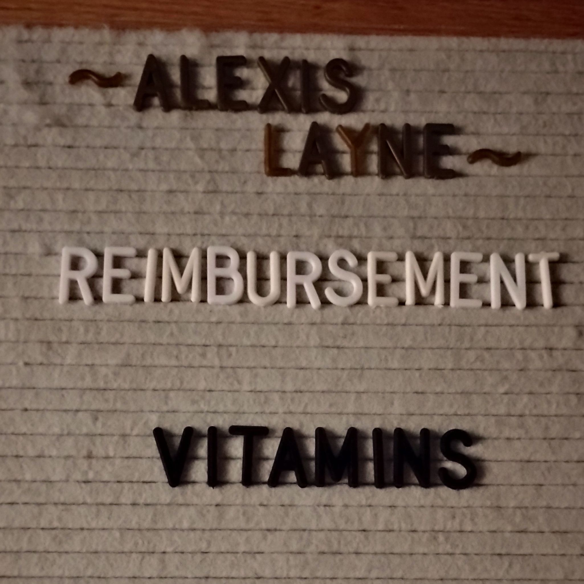Reimbursement: Vitamins and Supplements