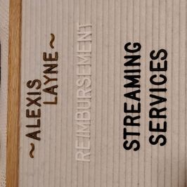 Reimbursement: Streaming Services