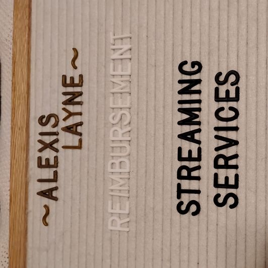 Reimbursement: Streaming Services
