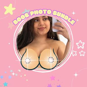 boob photo featuring my face