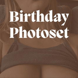 Birthday PhotoSet