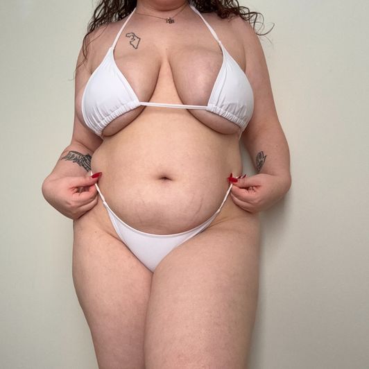 Virgin White Bikini