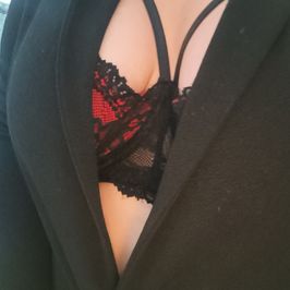 Blazer worn for a shoot