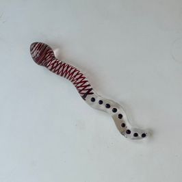 GLASS ANAL DILDO