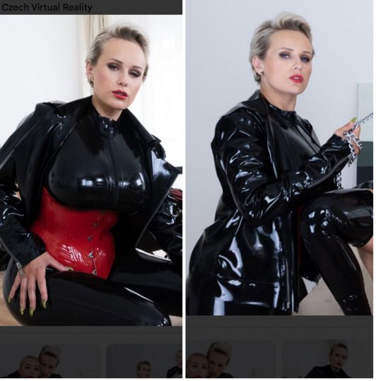 thick Latex jacket