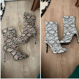 2x high heel boots