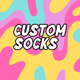 Socks with our faces on it