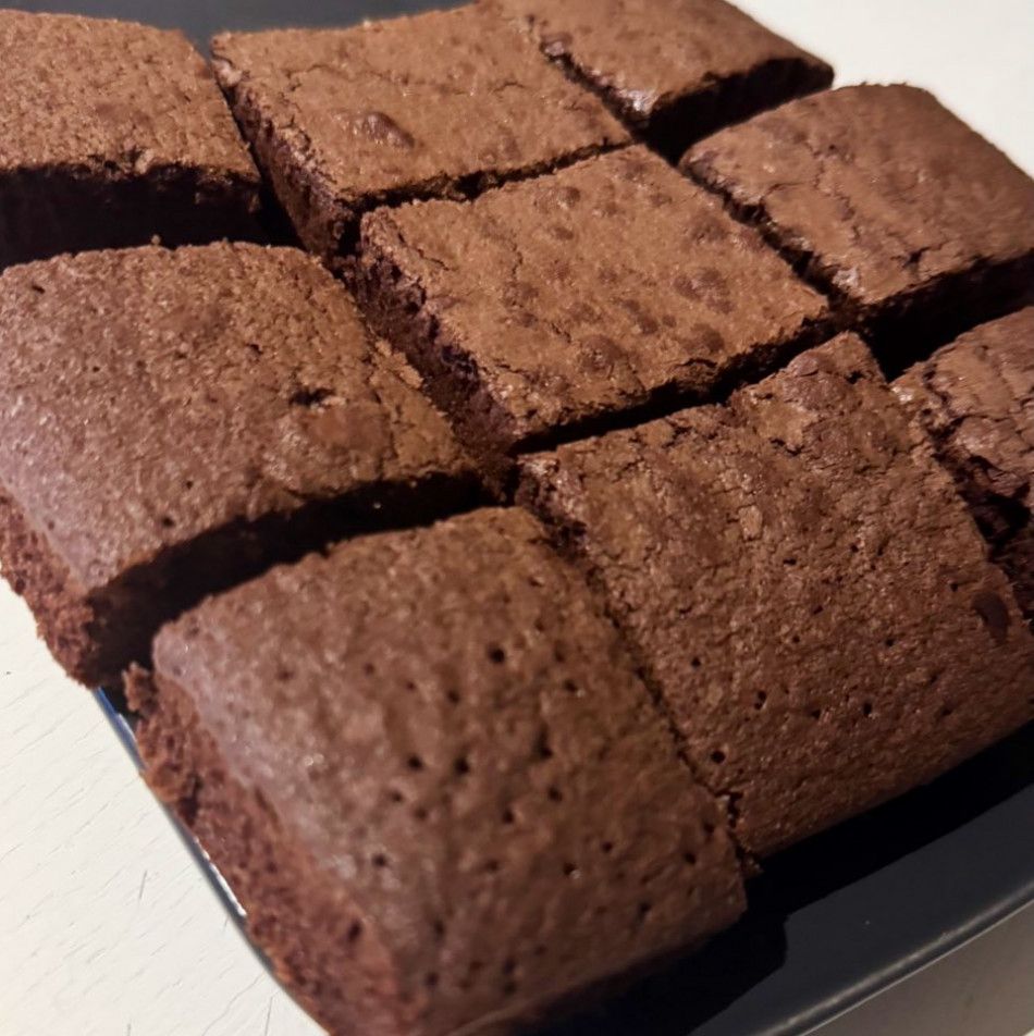 Dirty chocolate brownies