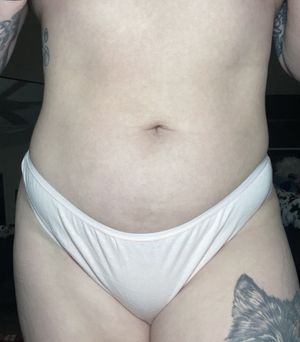 Light pink thong