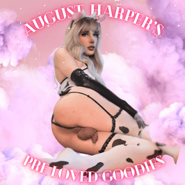 Worn Cow Lingerie Set