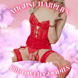 Worn Red Pinup Teddy