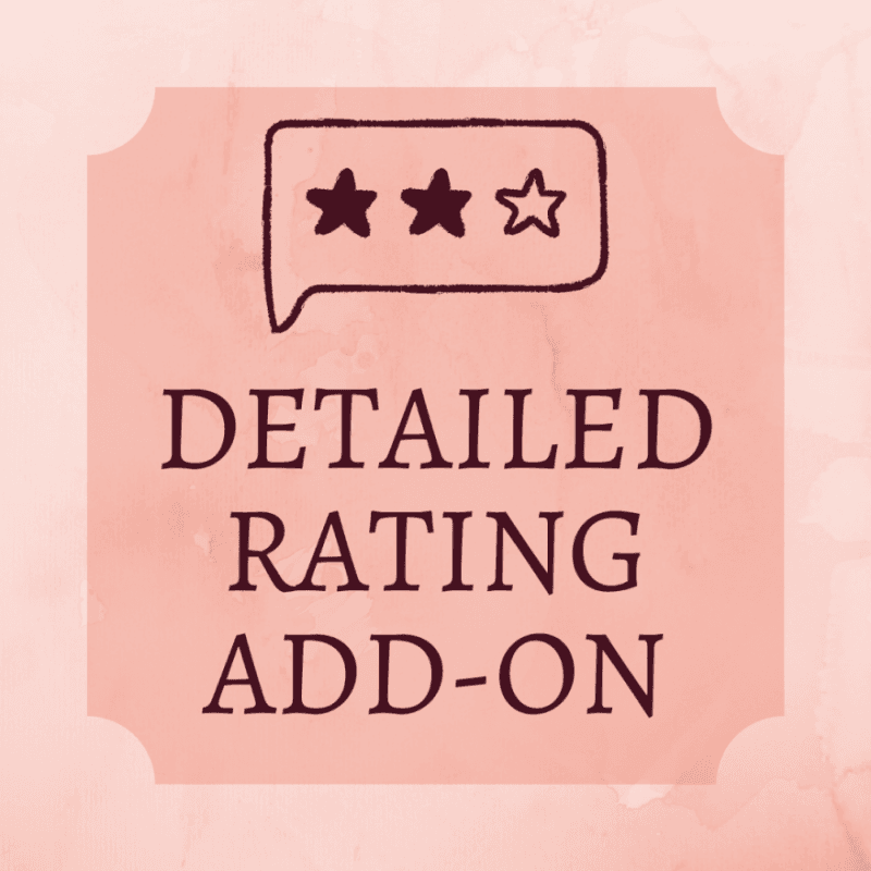 Detailed Rating Add On