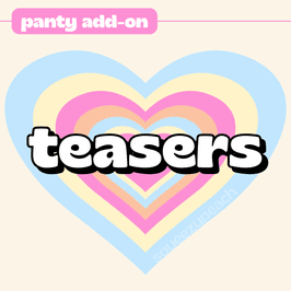 teasers panty add on
