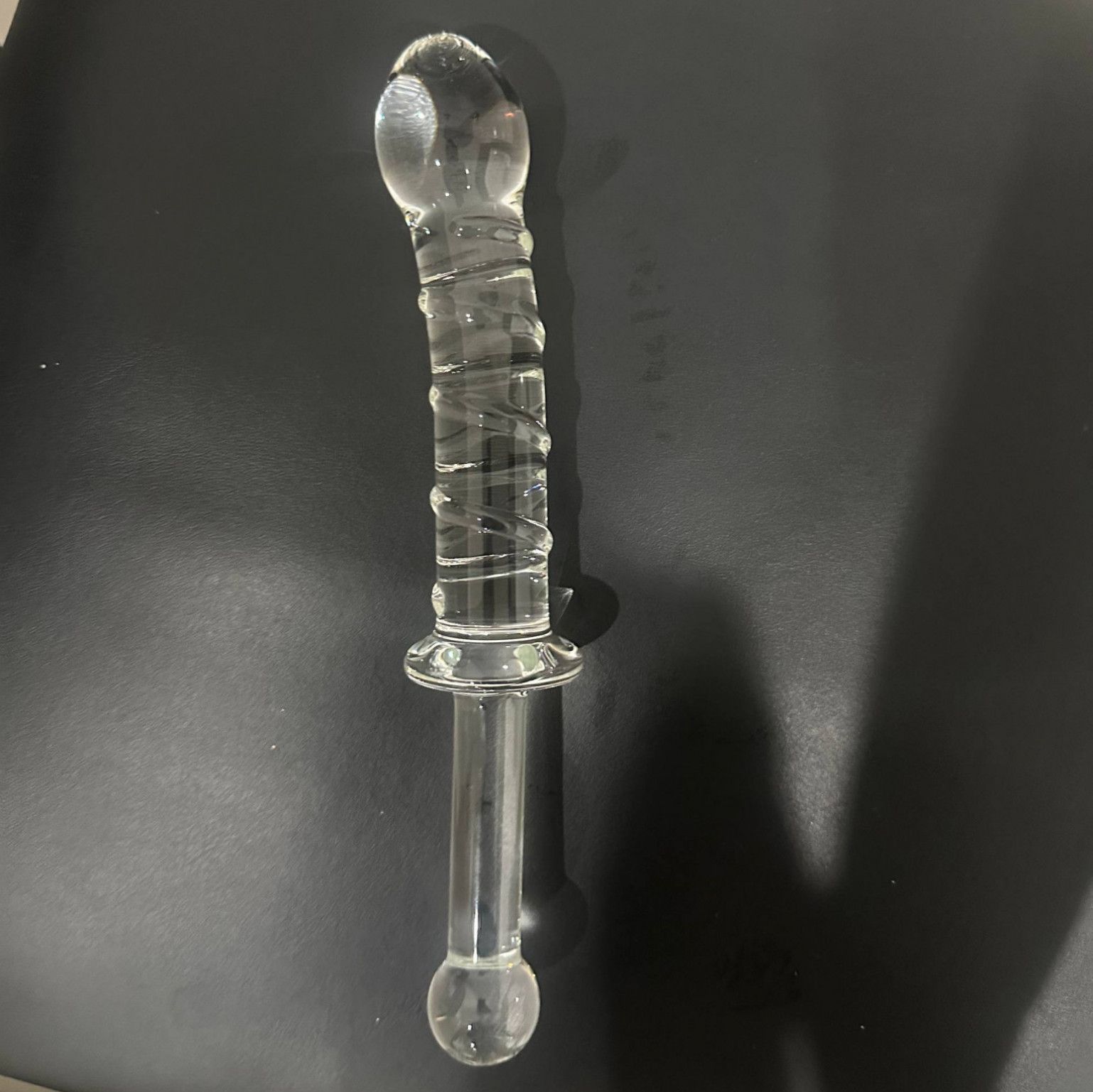 Glass dildo