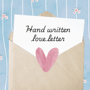 Handwritten Love Letter
