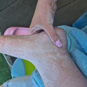 Pedicure picture set