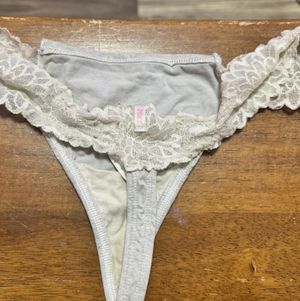 White thing panties