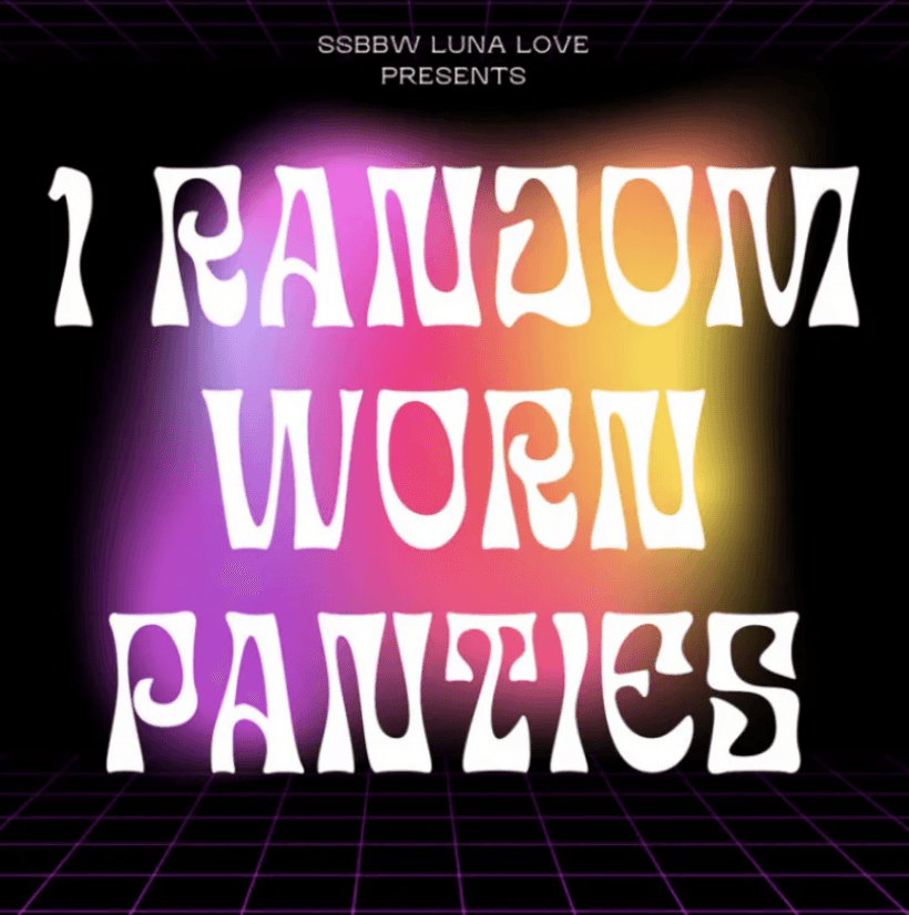 1 Random Worn Panties No Tracking