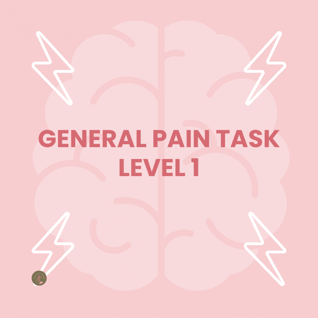 General Pain Task Lvl 1