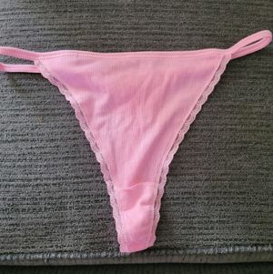 USED PINK THONG