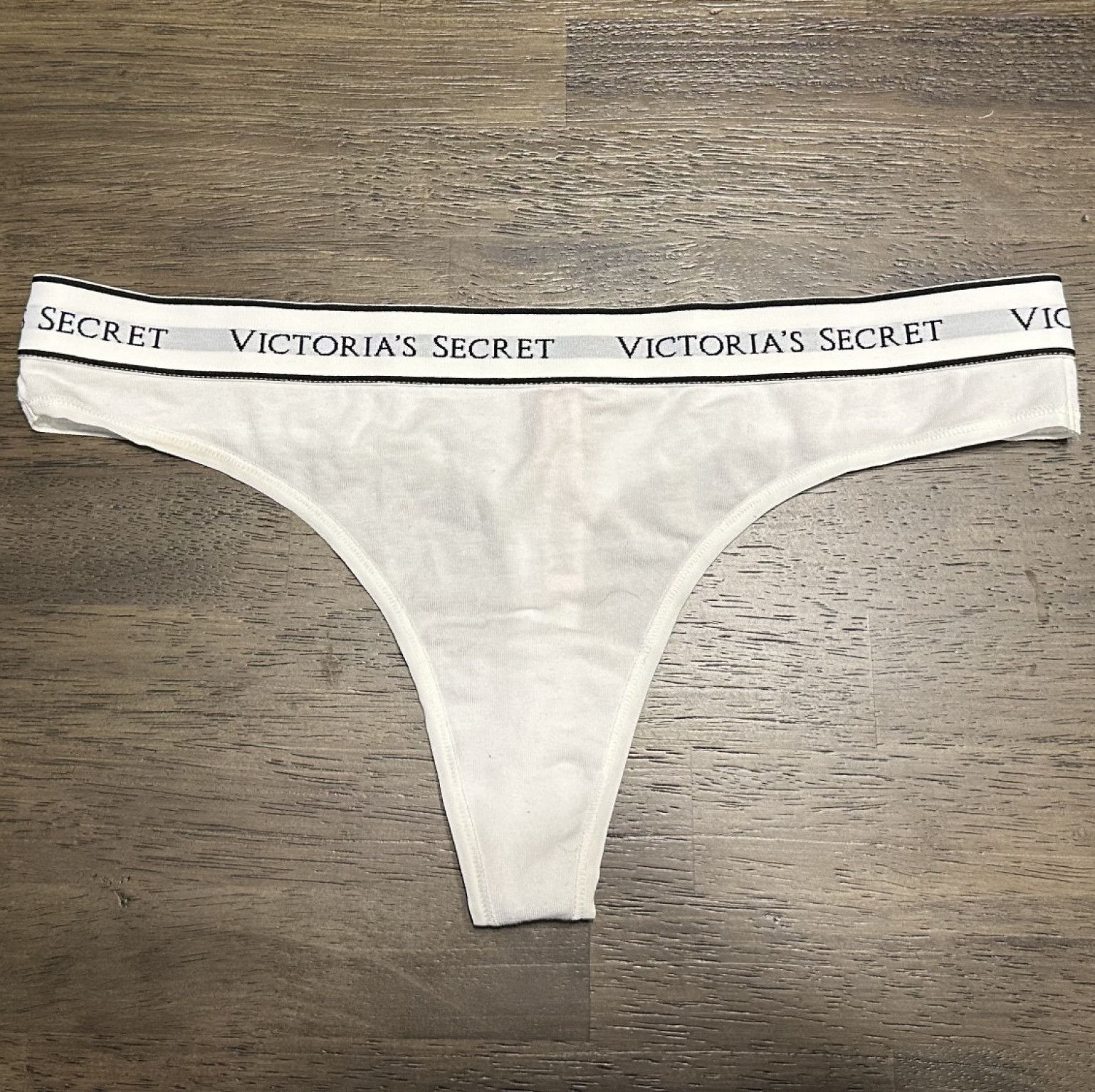 White Cotton VS Thong