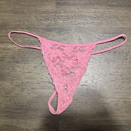 Pink Lace G String
