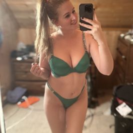 Green Silk VS Bra and Panty Set