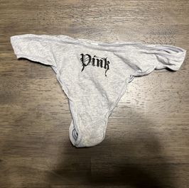 Gray PINK Thong