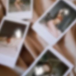 polaroid photo w kiss mark