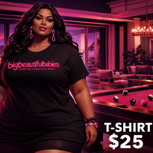 BIGBEAUTIFULBABIES  LOGO SHIRT
