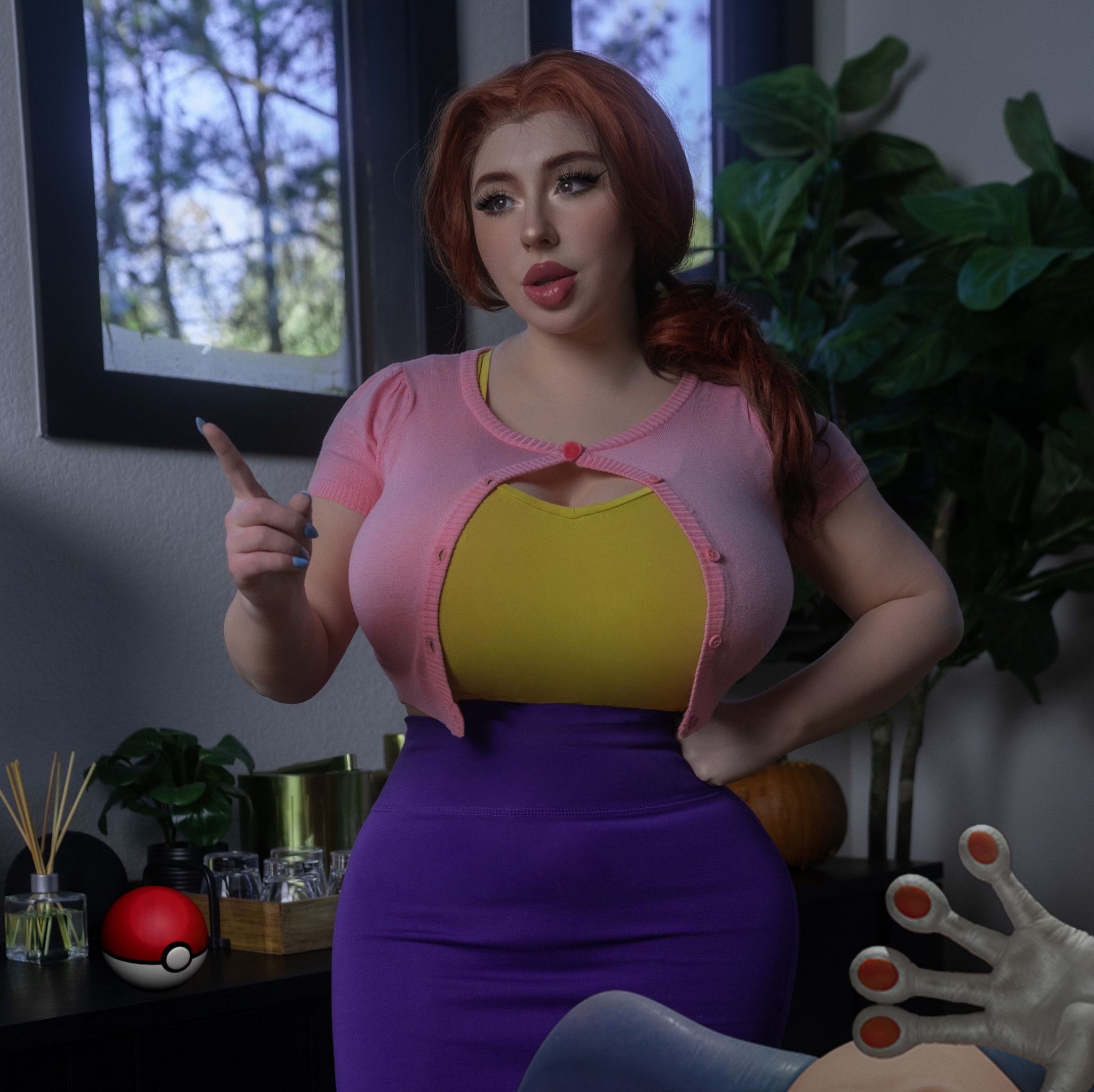 Ashs step-mom from Pokemon