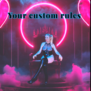 Custom Chastity Rules