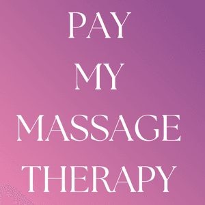 PAY for massage therapy