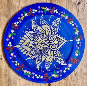 Mandala Holy Lotus Blue