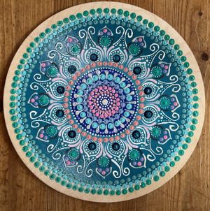 turquoise mandala