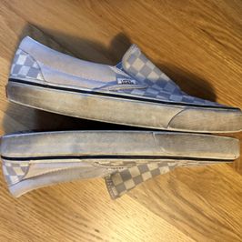 Dirty Vans Slip On Sneakers Size 10