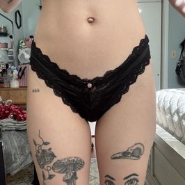 Black Lace Panties