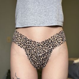 Cheetah Print Thong