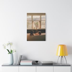 Sav and Bri on Canvas 2 9inx12in