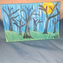 Sometime in the woods