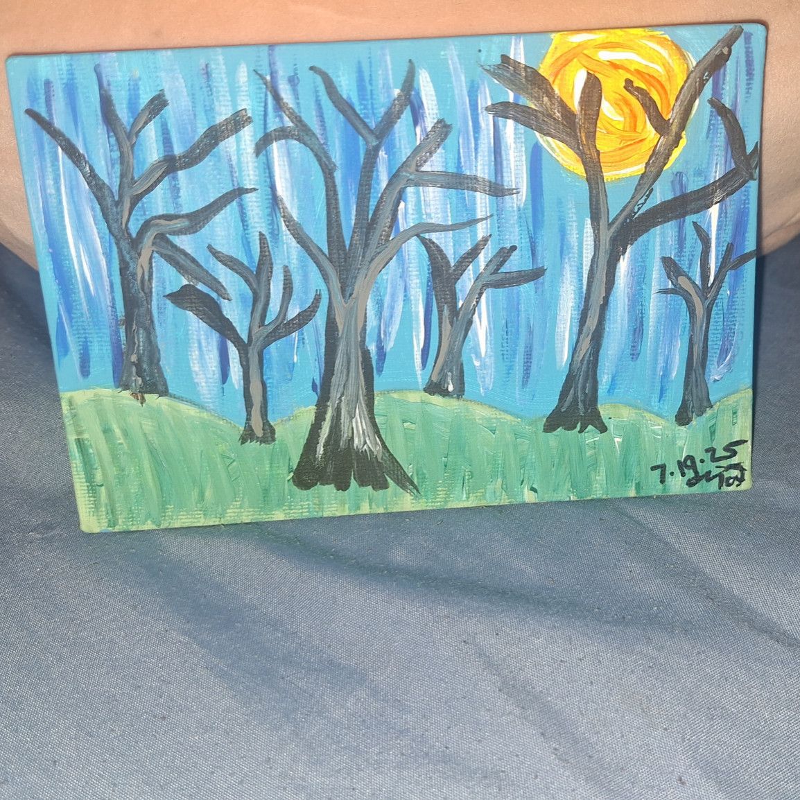 Sometime in the woods