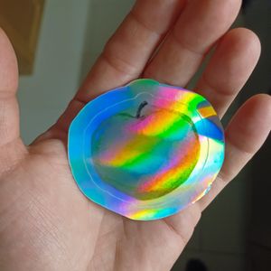 Holographic Apple Sticker