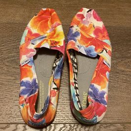 Worn Floral Toms