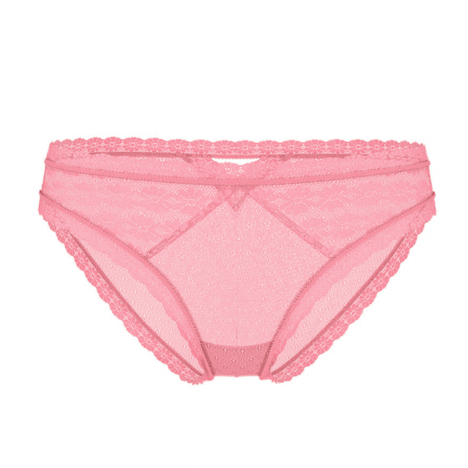Used Pink Floral Panty