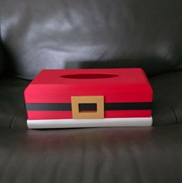 Santa Tissue box