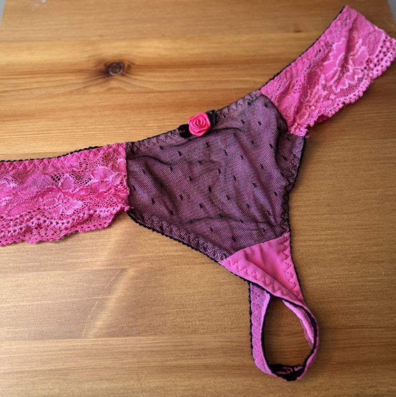 Pink Lace Panties sissys dream