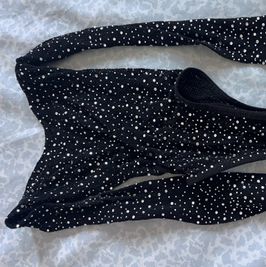 Rhinestone bodysuit from fashionnova