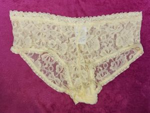 Yellow Lace Panties
