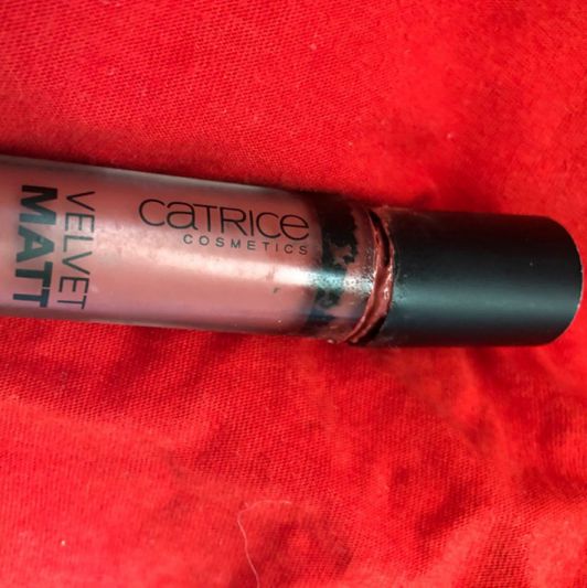 used lipstick