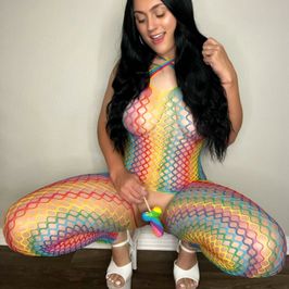 Rainbow Cockpop Photoset